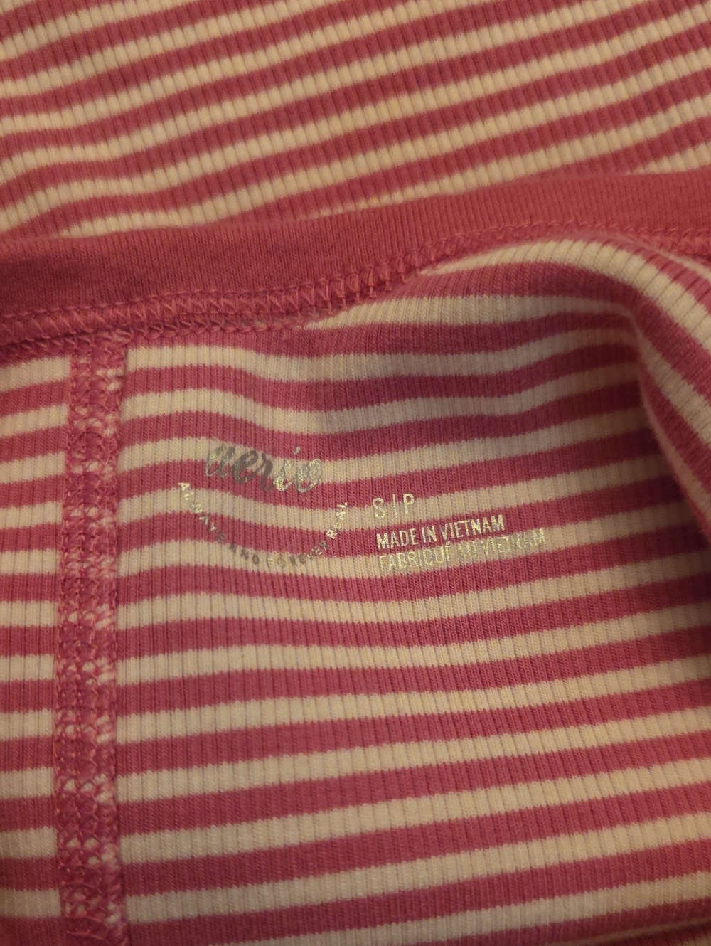 Aerie Ribbed Scoopneck Tank Small - Picture 3 of 4